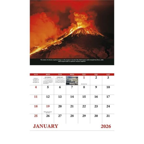 Good Value™ The Power of Nature - Stapled Calendar