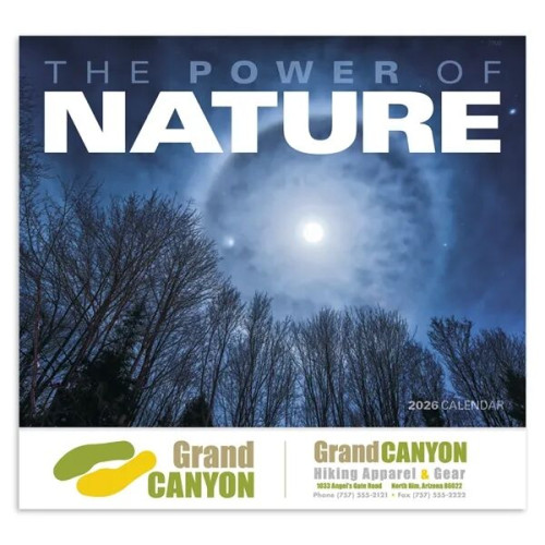 Good Value™ The Power of Nature - Stapled Calendar