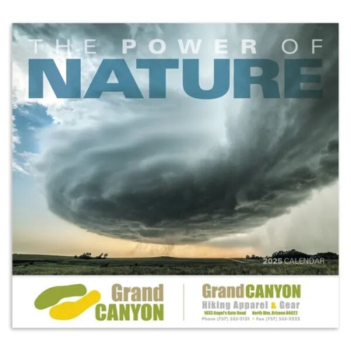Good Value™ The Power of Nature - Stapled Calendar