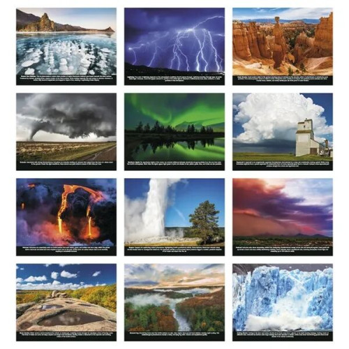 Good Value™ The Power of Nature - Stapled Calendar
