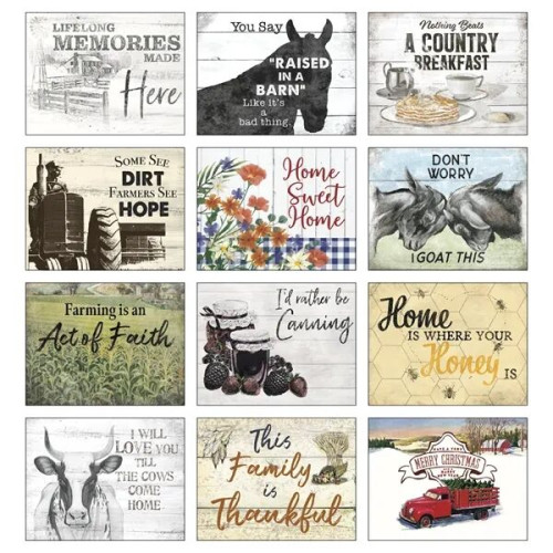 Good Value™ Country Days - Stapled Calendar