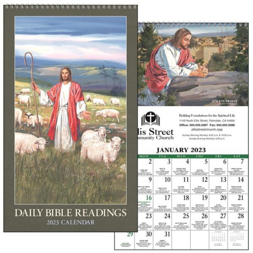 Daily Bible Readings - Protestant 2023 Calendar