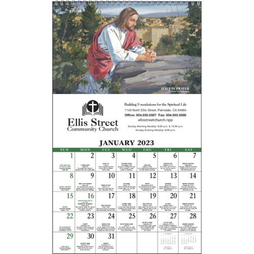 Daily Bible Readings - Protestant 2023 Calendar