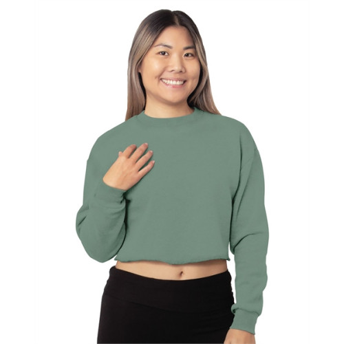 Ladies' Crop Crewneck