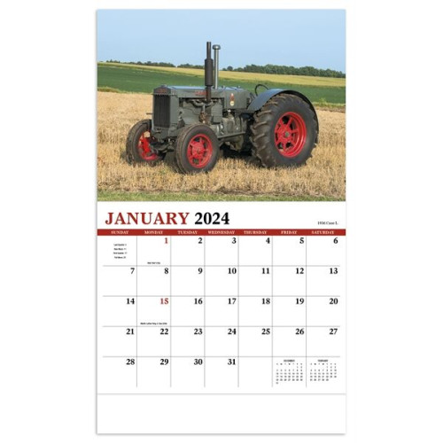 Vintage Tractors Appointment Calendar - Stapled