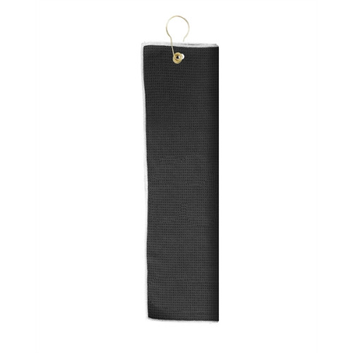 Microfiber Waffle Golf Towel with Tri-Fold Grommet