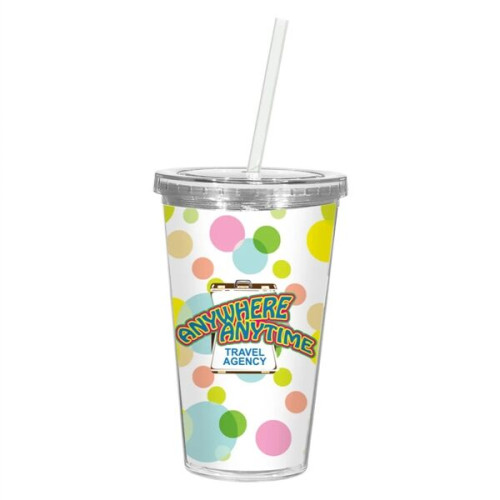 16 Oz. Newport Acrylic Tumbler With Insert
