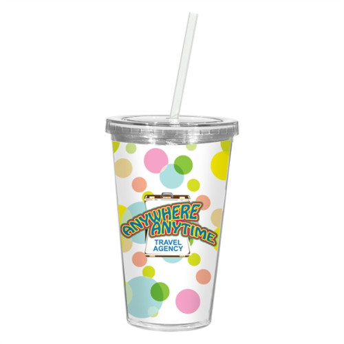 16 Oz. Newport Acrylic Tumbler With Insert