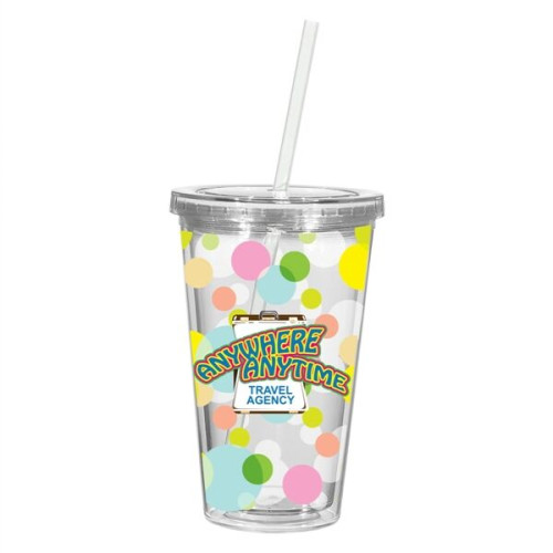 16 Oz. Newport Acrylic Tumbler With Insert