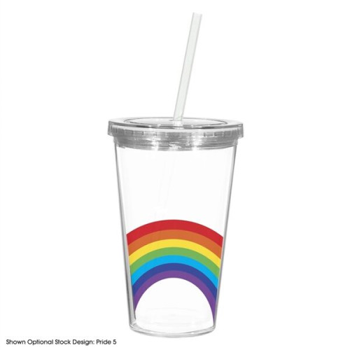 16 Oz. Newport Acrylic Tumbler With Insert
