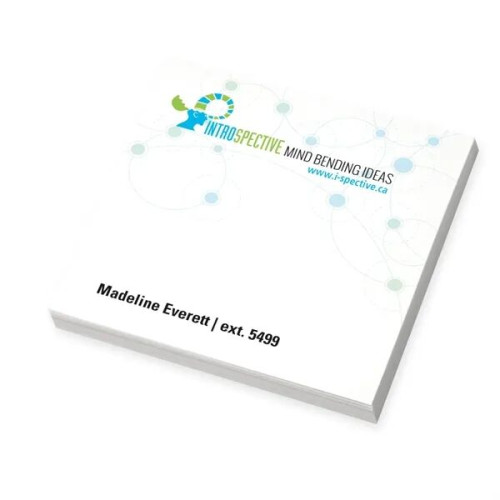 Souvenir® Sticky Note™ 3" x 3" Pad, 100 sheet