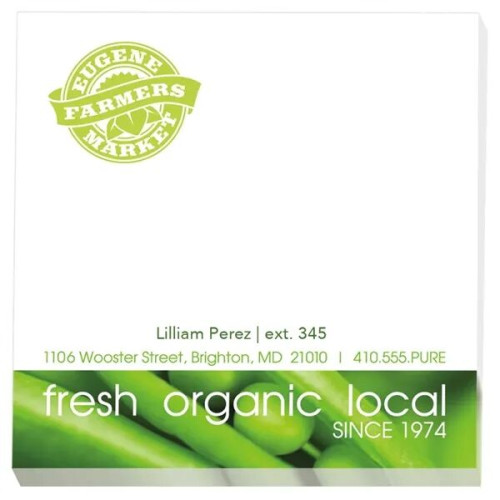 Souvenir® Sticky Note™ 3" x 3" Pad, 100 sheet