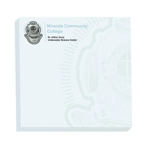 Souvenir® Sticky Note™ 3" x 3" Pad, 100 sheet
