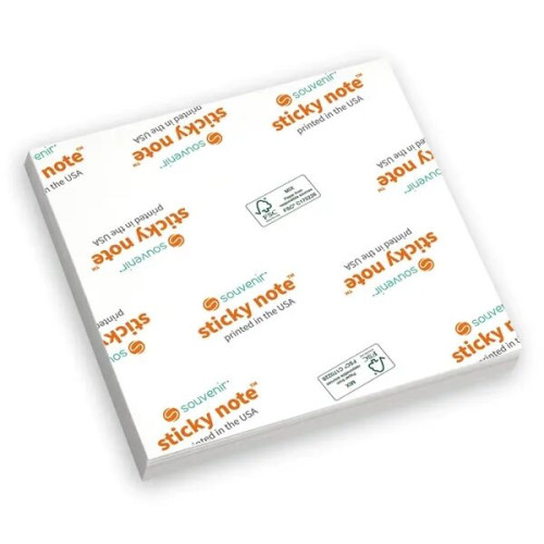 Souvenir® Sticky Note™ 3" x 3" Pad, 100 sheet