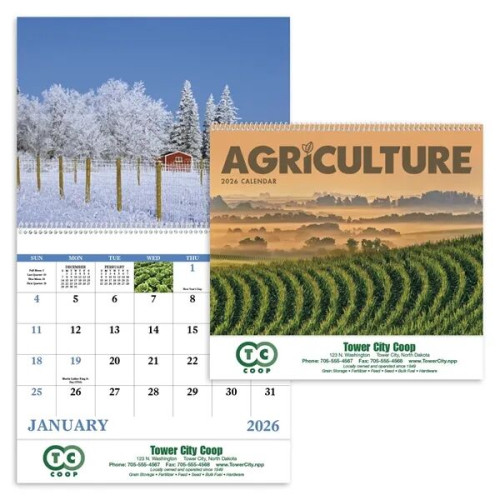 Good Value™ Agriculture - Spiral Calendar