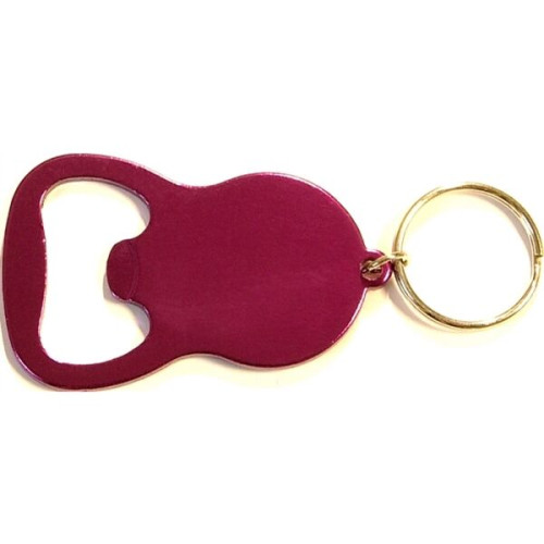 Round bottle opener  key chain