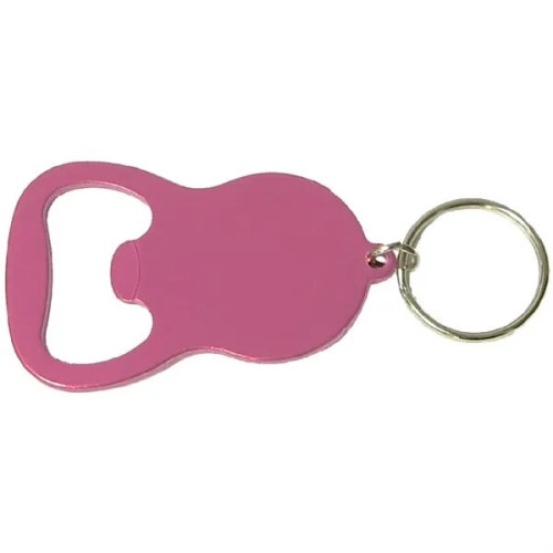 Round bottle opener  key chain