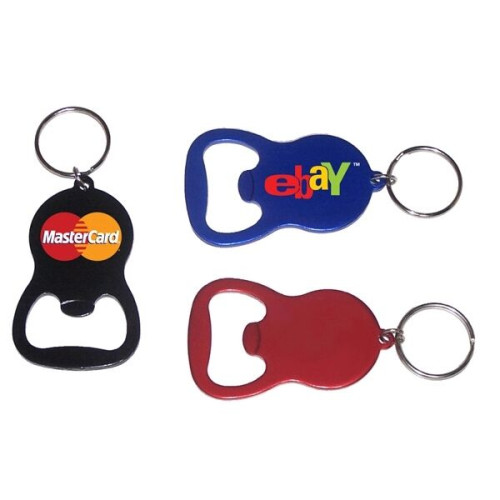 Round bottle opener  key chain