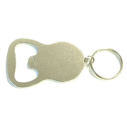 Round bottle opener  key chain