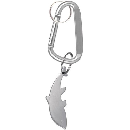 Dolphin Shaped Bottle Opener Key Holder and Carabiner