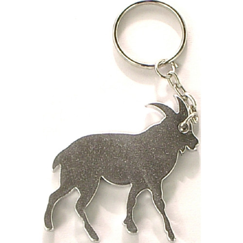 Goat shape bottle opener key chain