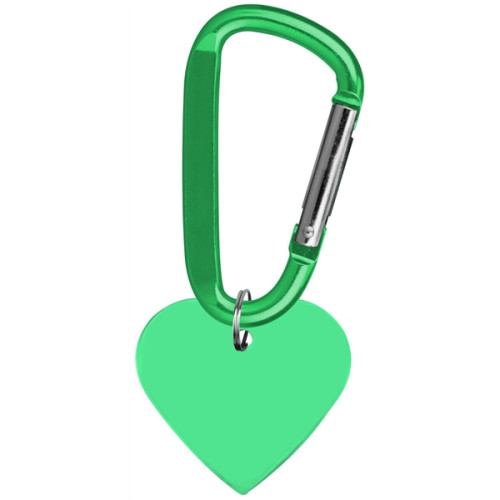 Aluminum Key Holder & Dog Tag with Carabiner