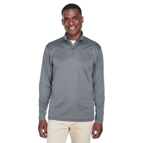 Men's Cool & Dry Sport Performance Interlock Quarter-Zip ...