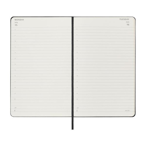 Moleskine® Hard Cover Large 12-Month Daily 2024 Planner