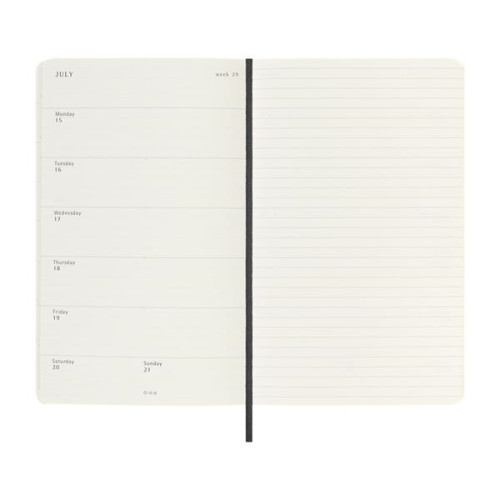 Moleskine® Soft Cover Large 12-Month Planner and GO Pen