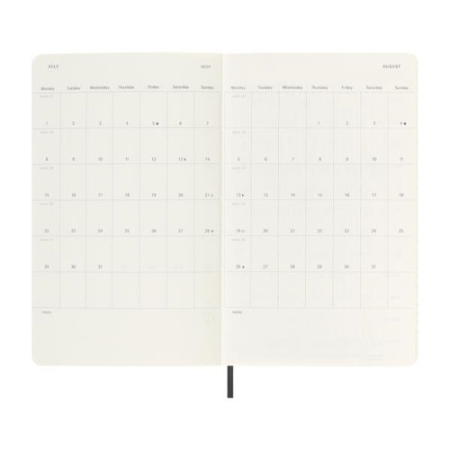 Moleskine® Soft Cover Large 12-Month Planner and GO Pen
