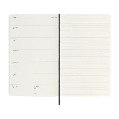 Moleskine® Soft Cover Large 12-Month Weekly 2024 Planner
