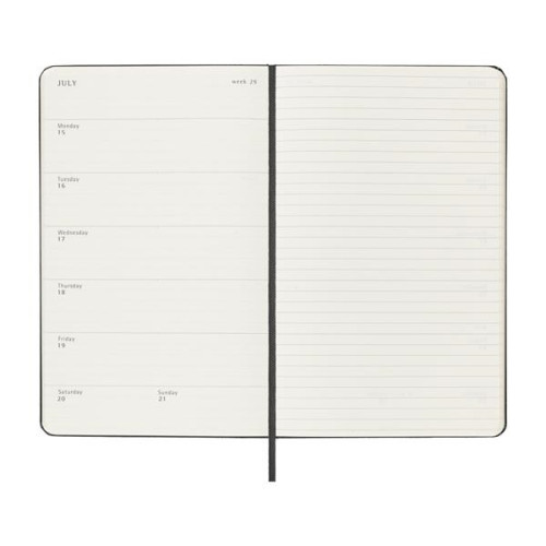 Moleskine® Hard Cover Large 12-Month Weekly 2024 Planner