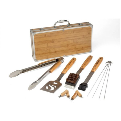 Cuisinart Outdoors® Bamboo 13 PC Grill Tool Set
