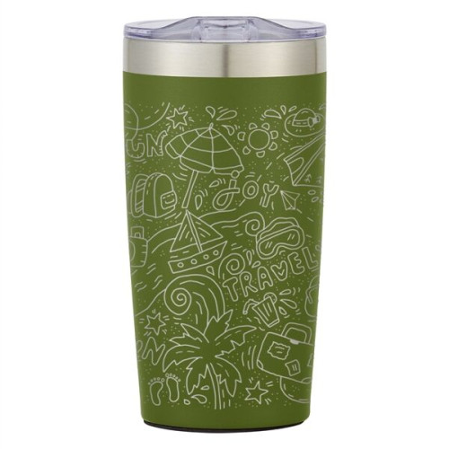 20 Oz. Full Laser Two-Tone Himalayan Tumbler