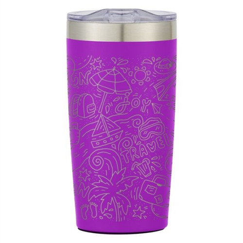 20 Oz. Full Laser Two-Tone Himalayan Tumbler