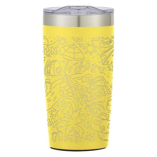 20 Oz. Full Laser Two-Tone Himalayan Tumbler