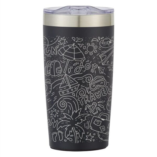 20 Oz. Full Laser Two-Tone Himalayan Tumbler