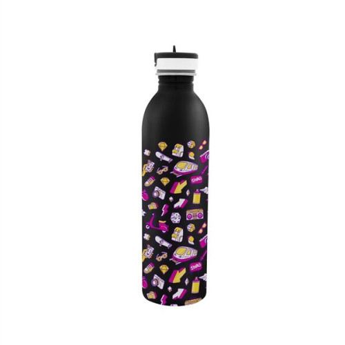 24 Oz. Full Color Stainless Steel Newcastle Bottle