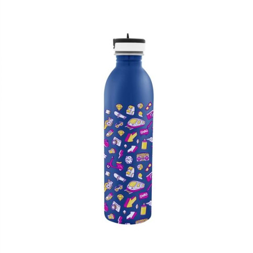 24 Oz. Full Color Stainless Steel Newcastle Bottle