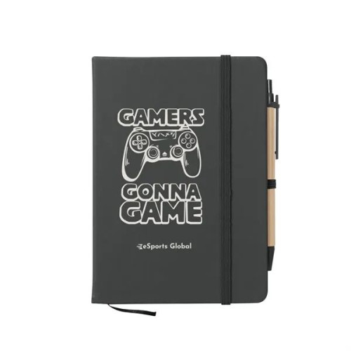 Journal Notebook With Sticky Notes & Flags
