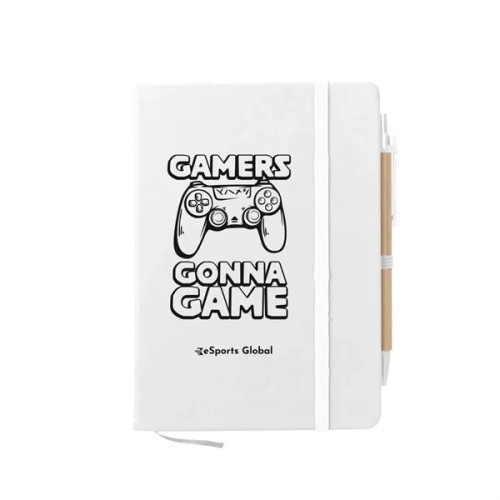 Journal Notebook With Sticky Notes & Flags