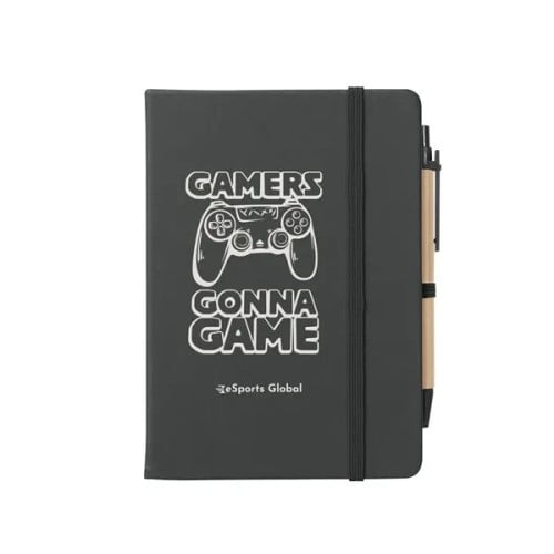 Journal Notebook With Sticky Notes & Flags