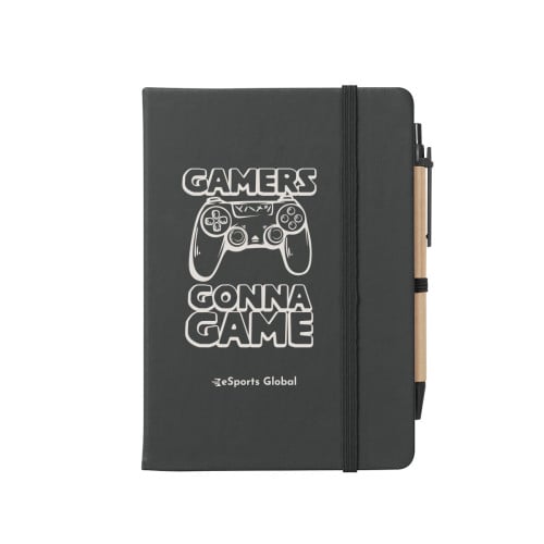 Journal Notebook With Sticky Notes & Flags