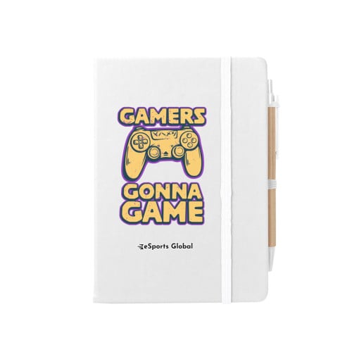 Journal Notebook With Sticky Notes & Flags