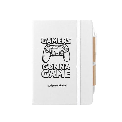 Journal Notebook With Sticky Notes & Flags