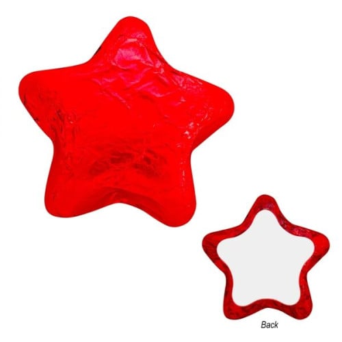 Individually Wrapped Chocolate Stars