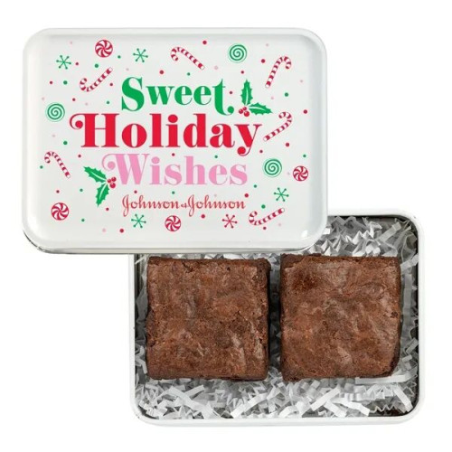 Fresh Beginnings 2 Fudge Brownies in Tin