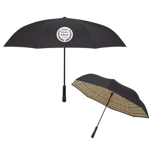 48" Arc Soho Tartan Inversion Umbrella