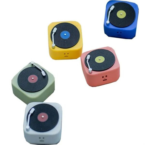 Vinyl Record Shaped Bluetooth Speaker