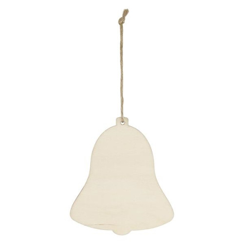 Wood Ornament - Bell